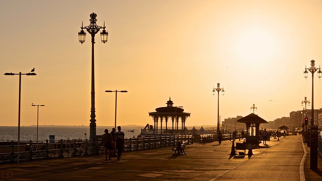 Brighton golden hour