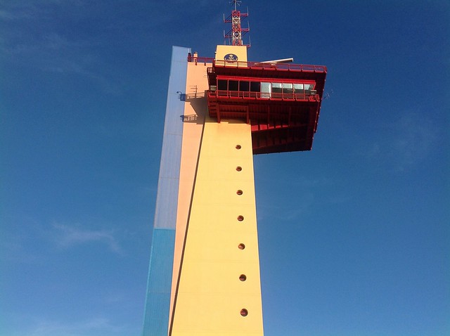 control tower in the port of Almeria