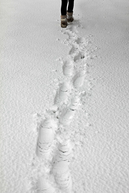Snow Footsteps