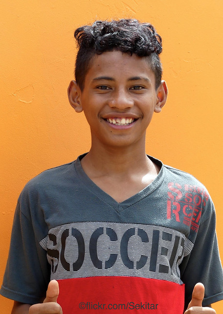 A youngster's portrait, Kota Ambon, Maluku
