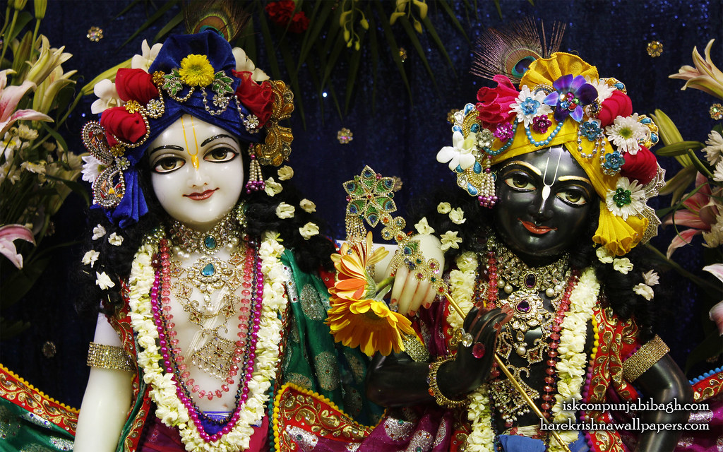 Sri Sri Krishna Balaram Close up Wallpaper (003) | View abov… | Flickr