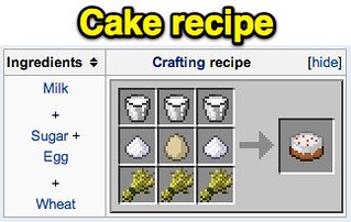 Cake - Minecraft Wiki, from: minecraft.gamepedia.com/Cake U…