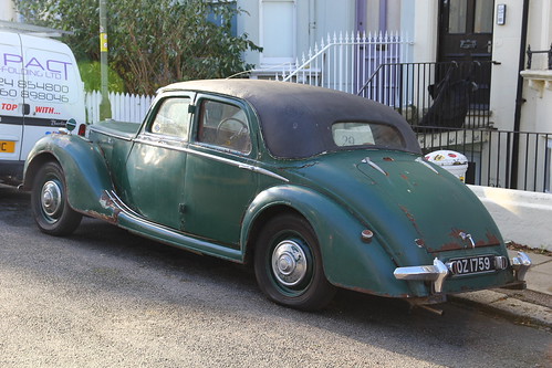 1950 Riley RMA | Quite a shock to see this parked up on a fa… | Flickr