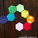 I can't get enough of these mini hexagons! #epp #hexagonquilt