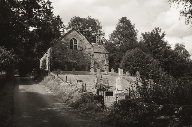 Classic Highland Scotland Church