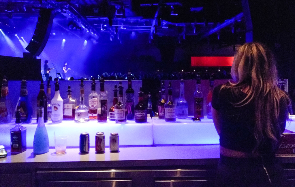 Kool Haus bar view of the Arctic Monkeys encore