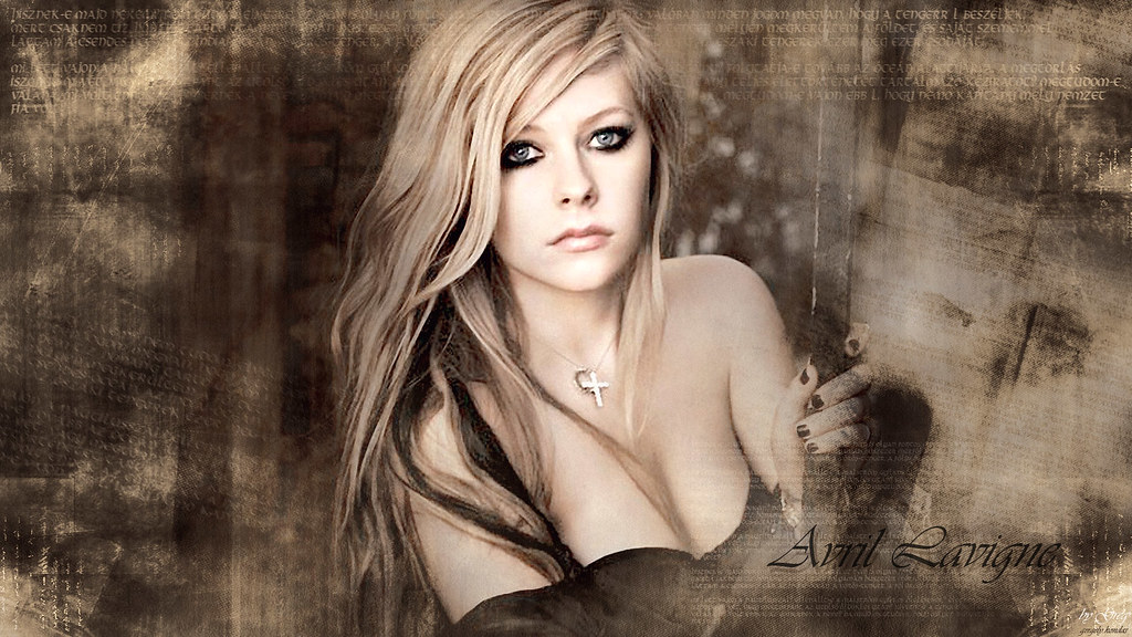Avril Lavigne Wallpaper I Ve Been Making Wallpapers For Ye Flickr