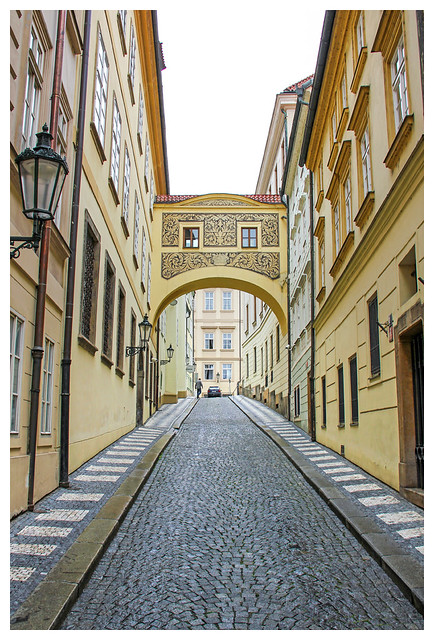 Prague - perspective and bridge