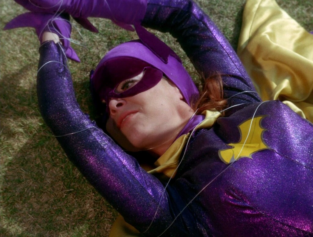 Yvonne Craig tied up as Batgirl in Batman (1966), 