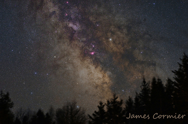 Milky Way Over Sullivan Maine