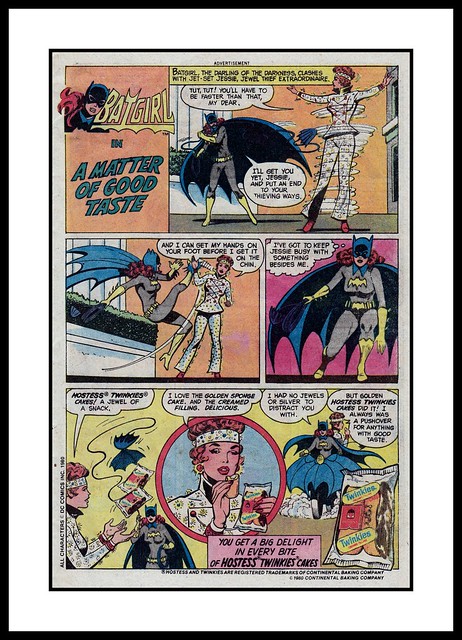 Batgirl And Twinkies, 1981