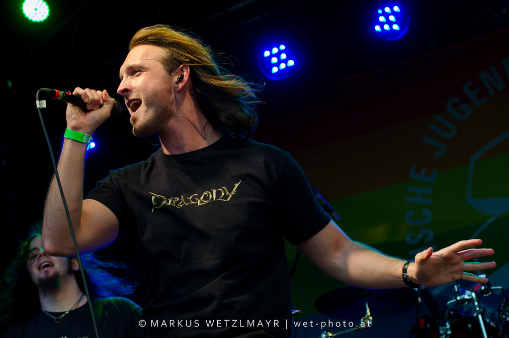 Austrian Symphonic Power Metal band DRAGONY performing live at Donauinselfest 2013 Festival in Vienna, Austria on June 23, 2013 during the "Metalheads Against Racism Vol. 2" concert on SJ (socialist youth) stage.

© Markus Wetzlmayr | <a href="https://www.wet-photo.at" rel="noreferrer nofollow">www.wet-photo.at</a>
NO USE WITHOUT PERMISSION.