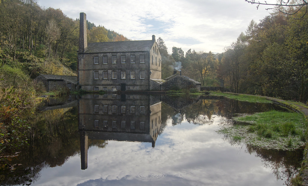 Gibson Mill, Hebden Water - Explored 16.11.13