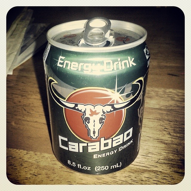 Energy drink baru. Brand carabao. Logo kepala kerbau. Hehe… | Flickr