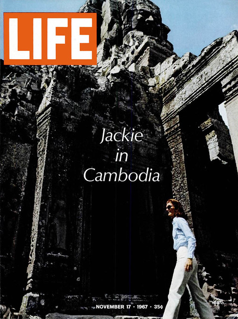 LIFE Magazine NOVEMBER 17, 1967 - Jackie in Cambodia