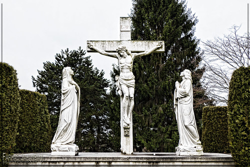 Jesus Christ (Cross Sculpture)  1 by FarhadFarhad .(Farhad Jahanbani), Divine love for mankind ~
...
(Panasonic Lumix FZ2500)jesus christ cross sculpture panasonic lumix d
