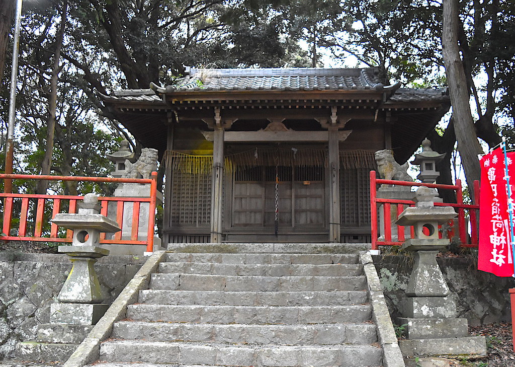 Countryside Shrine in Japan
