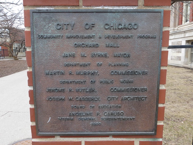 Orchard Mall Plaque