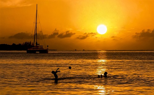 oceanreef beach sunset gold joy seashore seascape playing miamifl beachscape miamibeaches outdoors travelling tourism sailboat people