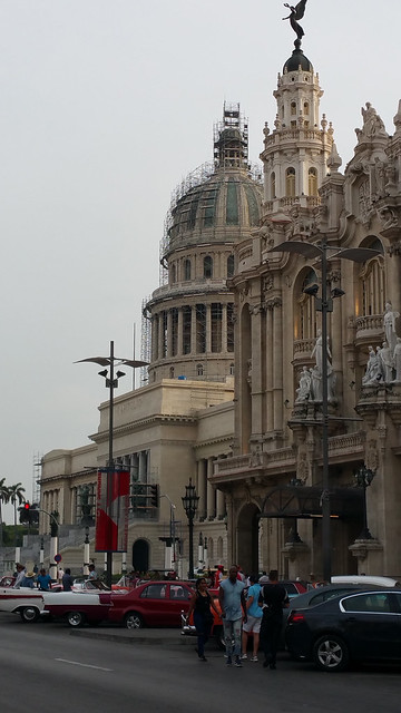 Capitolio y Teatro, La Habana Cuba 2017