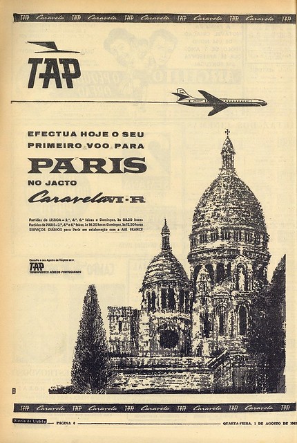 Publicidade à TAP | advertising to TAP | Portugal 1960s