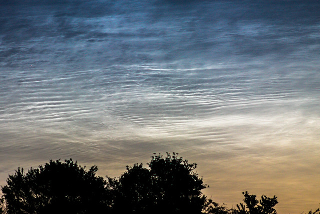 Dawn Noctilucent Clouds 3:47am BST 18/07/15