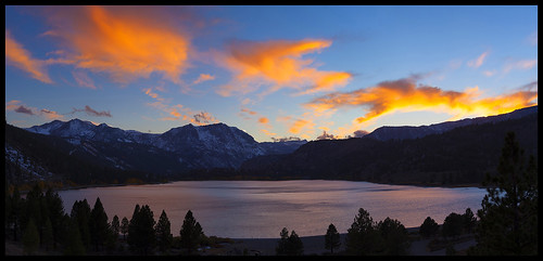 california sunset mountains canon fallcolor junelake easternsierras 5dmkii rokinon35mmf14
