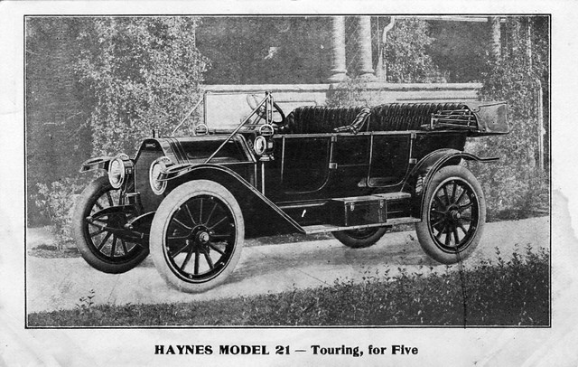 1912 Haynes Model 21 Touring, for Five