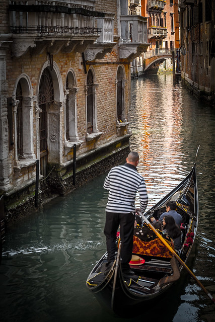 A Gondola In Venice