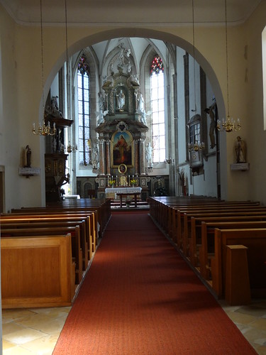 Marchegg, Lower Austria, Pfarrkirche St. Margareta, la chiesa di Margherita di Antiochia, la iglesia de Margarita de Antioquía, l'église de Marguerite d'Antioche, the church of Margaret the Virgin, Ka by Josef Lex (El buen soldado Švejk), The parish church
Design and construction
Machegg is documented have been founded in 1268 by Bohemia