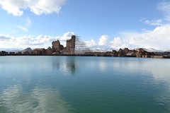Lake and Sassanid Ruins