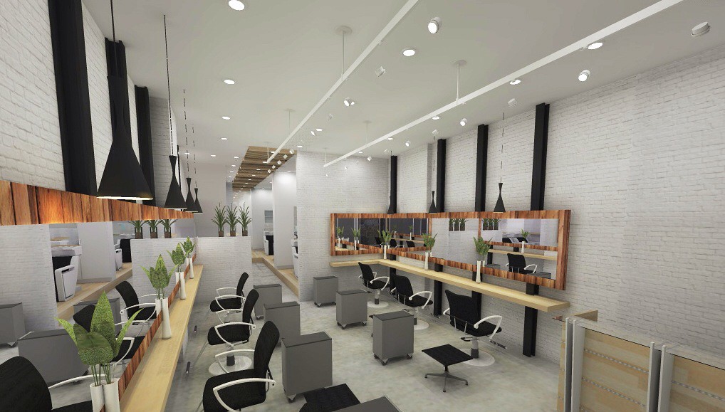 Hair salon interior 3D | pig1103pig | Flickr