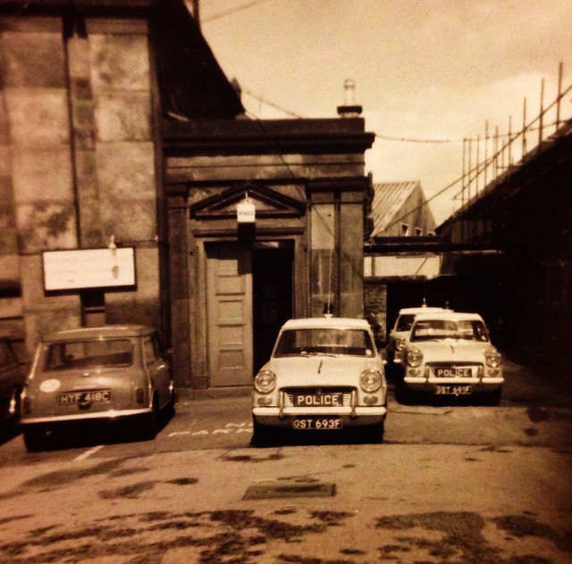 Inverness Constabulary 1969 (former Inverness Burgh Police vehicles) at Farraline Park Inverness