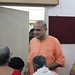 Swami Sarvottamanandaji of Vivekananda University, who is known for his brilliant academic background delivered a talk on Isopanishad on 16th April, 2017 at Ramakrishna Mission Delhi.