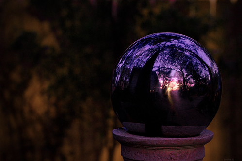 Sunset Gazing by Caroline.32, sunset nikon purple gazingball d3200 cmwdpurple