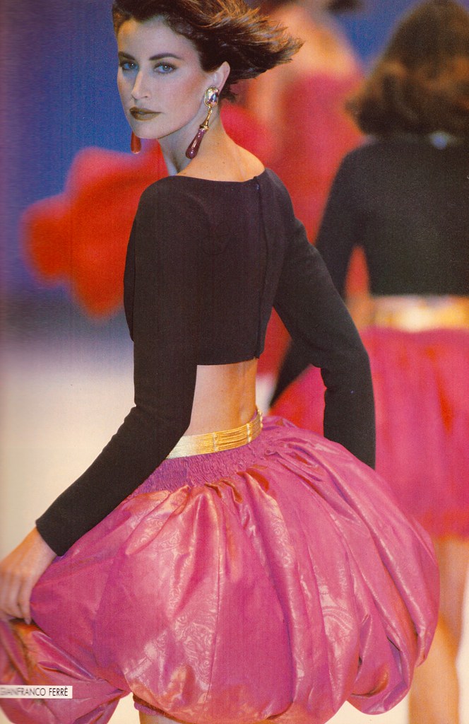 Gianfranco Ferrè Spring/Summer 1991 | barbiescanner | Flickr