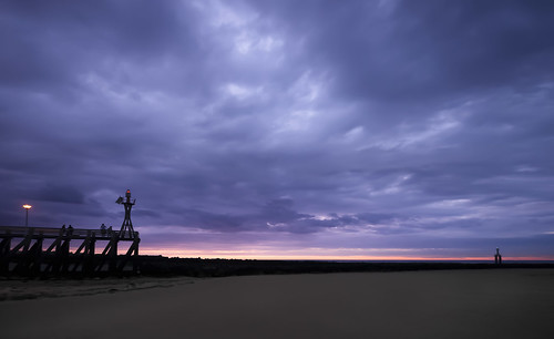 light sunset lighthouse france beach lamp clouds pier dramaticsky dday cloudscape junobeach caughtinpixels jacobsurland