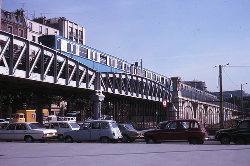 JHM-1975-0884 - France, Paris RATP, Mtro, ligne 6, Pont de Bercy