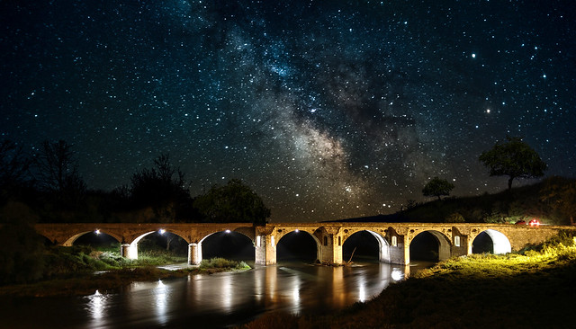 Bridge and Milky Way