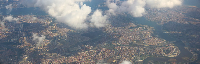 Aerial panorama of Istanbul 1
