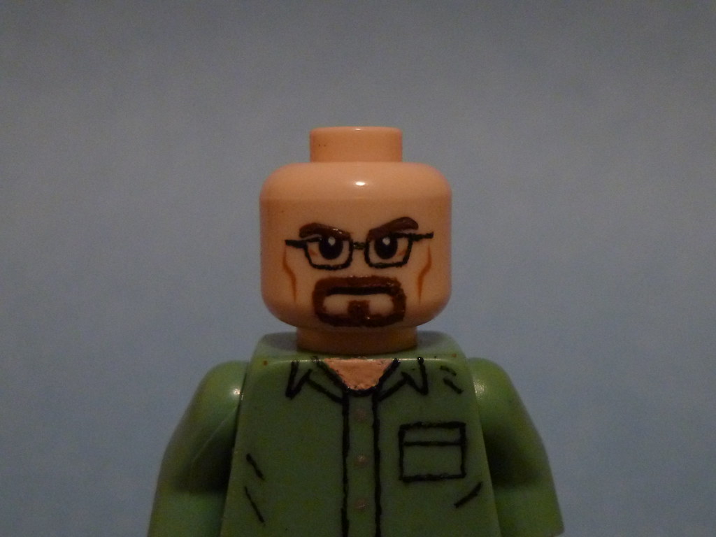 Entretener Ups Será Lego Breaking Bad: Walter White Close-up | A better view of … | Flickr