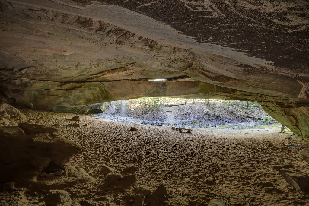 Hazard Cave Arch, Pickett SP, Pickett County, Tennessee 7