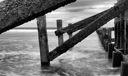 aberdeen aberdeenbeach water beach monochrome scotland flickr bw blackwhite pov pointofview