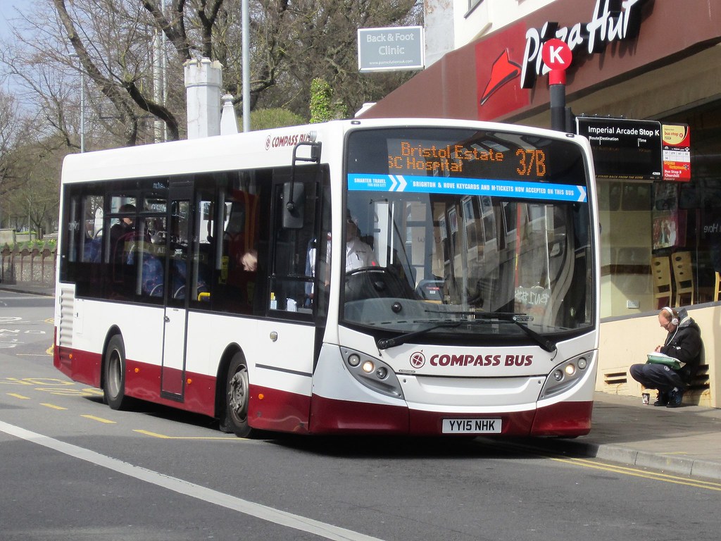 Compass Bus YY15NHK on Dyke Road, Brighton on 28th March 2… | Flickr