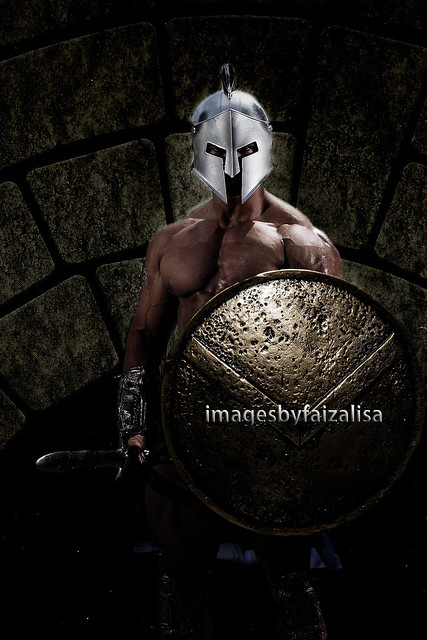 Cosplay Spartan Warrior Photoshoot