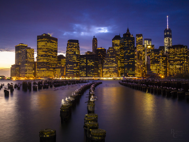 Manhattan on the Edge of Night