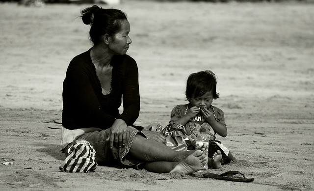 Balinese Mother and Child