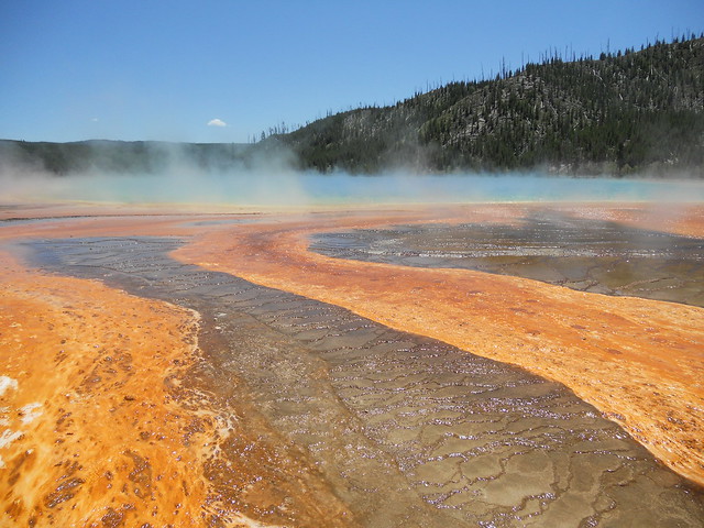 Grand Prismatic Spring,Yellowstone NP, Wyoming