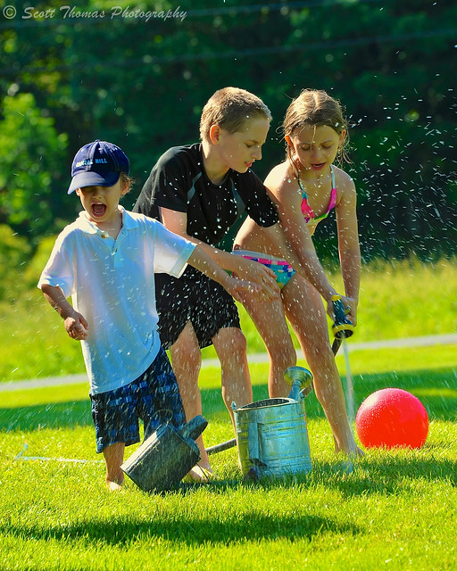 Kids + Water = Fun
