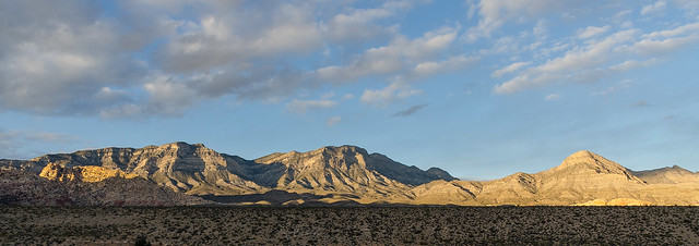 Sunset in Red Rock Canyon National Conservation Area